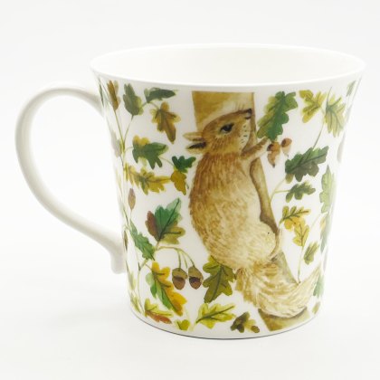 Just Mugs Foragers and Hunters Squirrel Mersey Mug