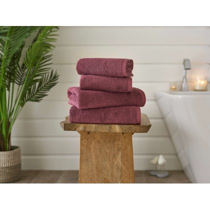 The Lyndon Company San Remo Pomegranate Towels