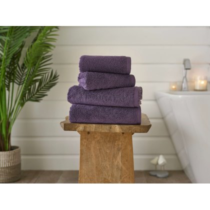 The Lyndon Company San Remo Blackcurrant Towels