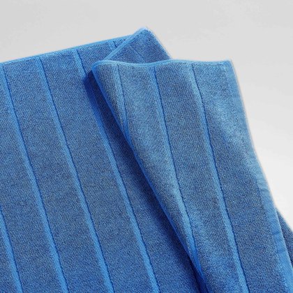 Christy Signum Azure Blue Bath Mat
