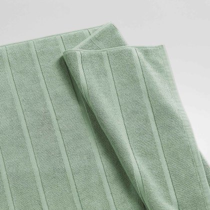 Christy Signum Jade Green Bath Mat