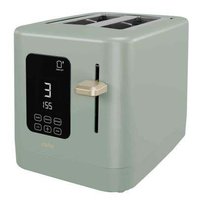 Cello Green 2 Slice Digital Toaster