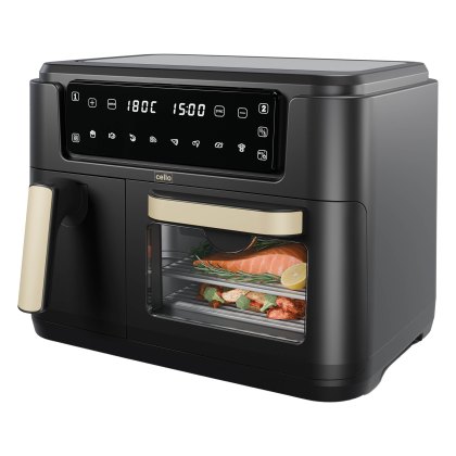 Cello Black Dual Zone Air Fryer with Oven