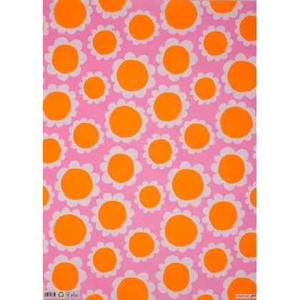 Glick Dazzling Daisies Flat Wrap