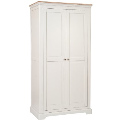 Broadway Double Wardrobe in Grey Mist Broadway Double Wardrobe in Grey Mist