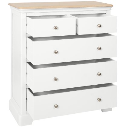 Broadway 2 Over 3 Chest in White