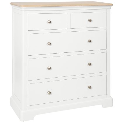 Broadway 2 Over 3 Chest in White Broadway 2 Over 3 Chest in White