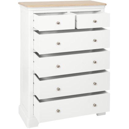 Broadway 2 Over 4 Chest in White