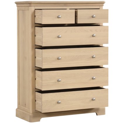 Broadway 2 Over 4 Chest in Oak