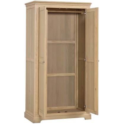 Broadway Double Wardrobe in Oak