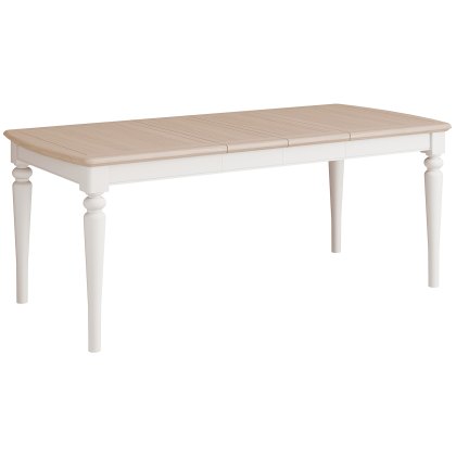 Broadway Medium Extending Dining Table in Grey Mist
