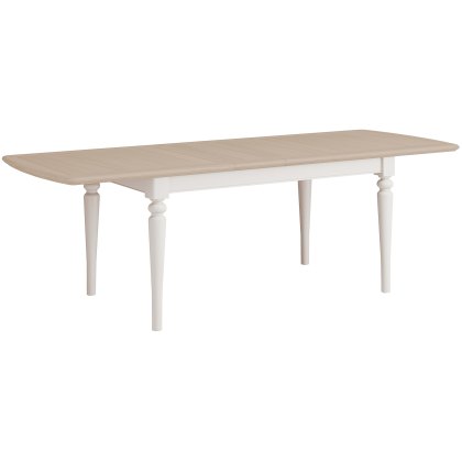 Broadway Large Extending Dining Table in Grey Mist