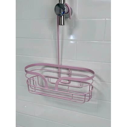 Showerdrape Dante Pink Mini Shower Caddy