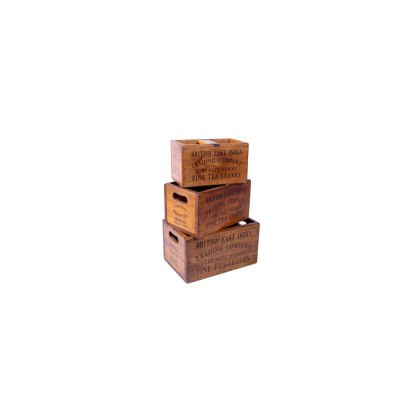 Norfolk & Co Vintage Storage Crate