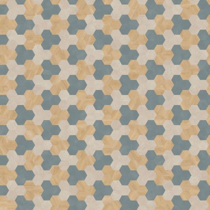 Moduleo Moods Hexagon Cluster 624