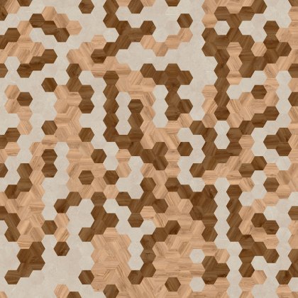 Moduleo Moods Hexagon Trio 627 Moduleo Moods Hexagon Trio 627