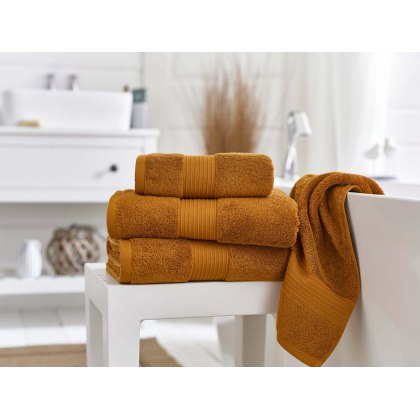 Deyongs Bliss Pima Paprika Towels