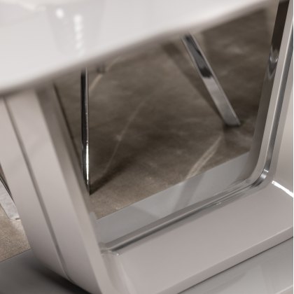 Stockholm 1.6m Extending Dining Table and 6 Chairs