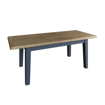 Heritage Editions Blue 1.8m Butterfly Extending Dining Table