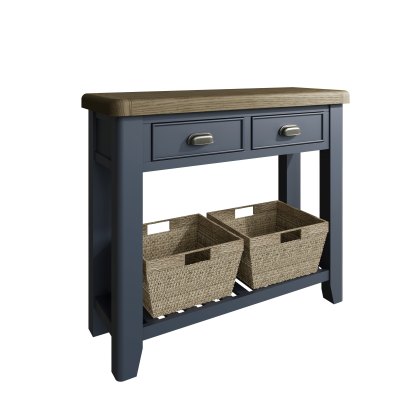Heritage Editions Blue Console Table