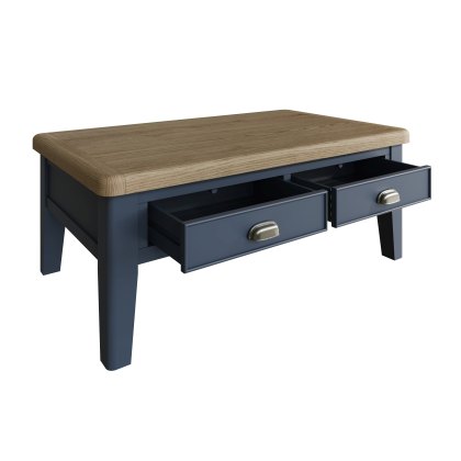 Heritage Editions Blue Large Coffee Table