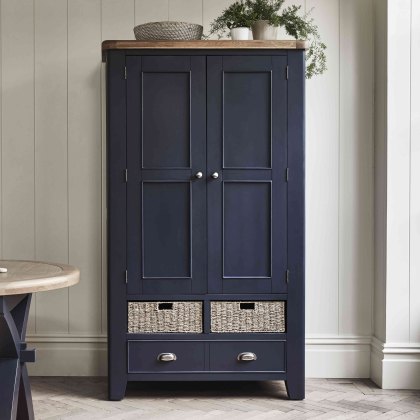 Heritage Editions Blue Large Larder Unit Heritage Editions Blue Large Larder Unit