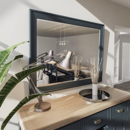 Heritage Editions Blue Large 160cm Wall Mirror Heritage Editions Blue Large 160cm Wall Mirror