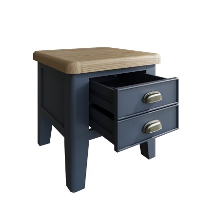 Heritage Editions Blue Lamp Table