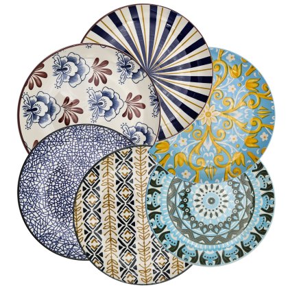 The Spanish Company Fountain Decor plate Assorted The Spanish Company Fountain Decor plate Assorted