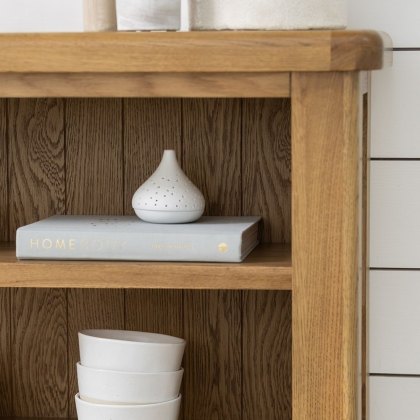 Manor Oak Small Bookcase