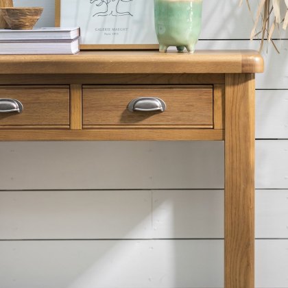 Manor Oak Console Table