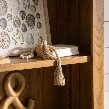 Manor Oak Large Bookcase