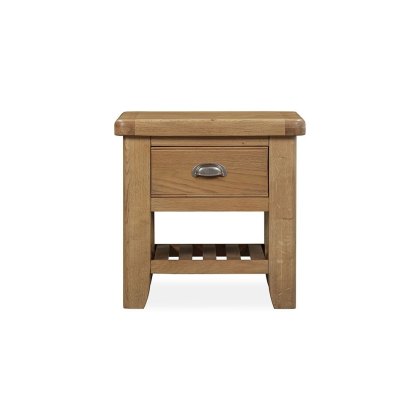 Manor Oak Lamp Table