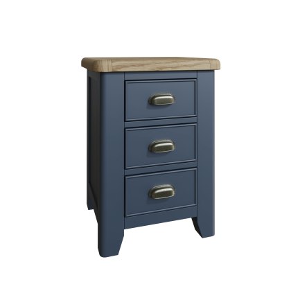 Heritage Editions Blue Large Bedside Cabinet