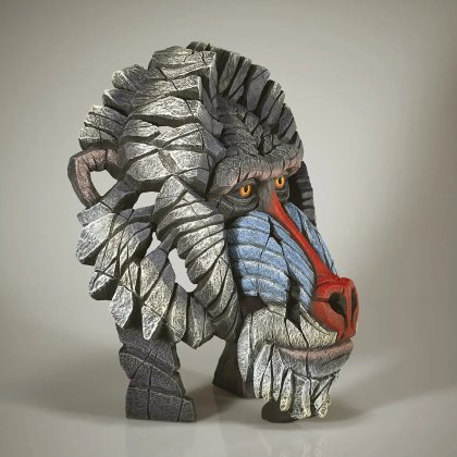 Edge Sculptures - Mandrill Bust