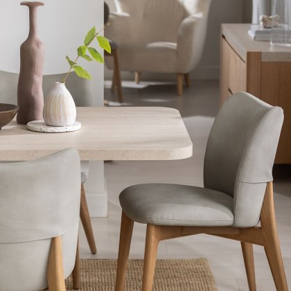Arlo 1.6m Extending Dining Table & 6 Spencer Chairs