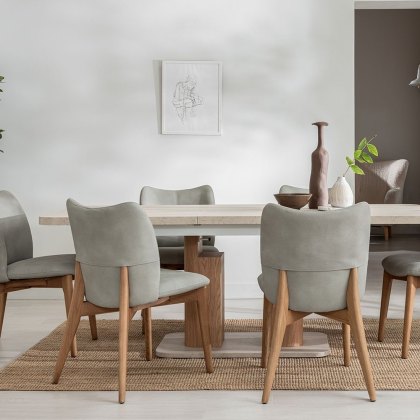 Arlo 1.6m Extending Dining Table & 6 Spencer Chairs Arlo 1.6m Extending Dining Table & 6 Spencer Chairs