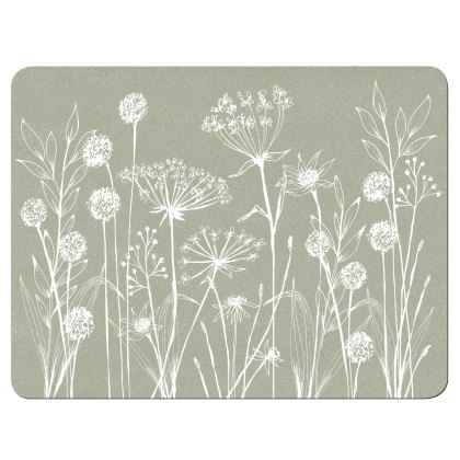 Denby Wild Flowers Set of 6 Placemats