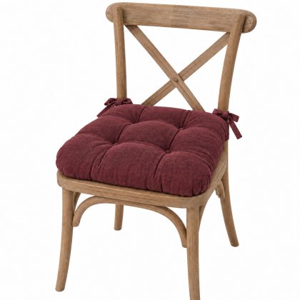 Norfolk & Co Monaco Seat Pad Cinnabar Norfolk & Co Monaco Seat Pad Cinnabar