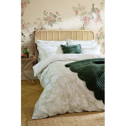Laura Ashley Attleton Sage Duvet Cover Set