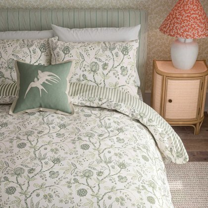 Sanderson Options Solaine Sage Duvet Set