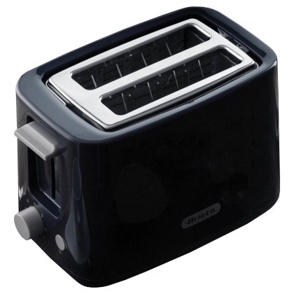 Ariete Dark Grey Blue 2 Slice Toaster