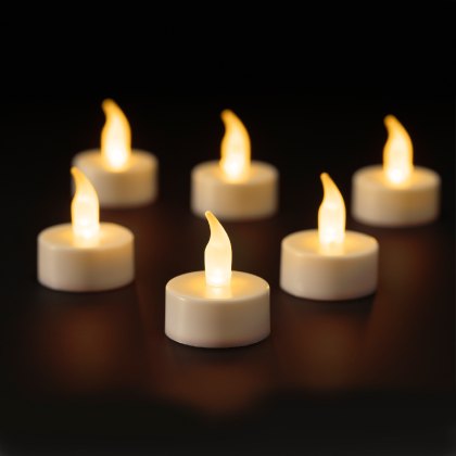 Kaemingk Pack of 6 LED Tealights