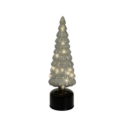 Kaemingk Green Micro LED Rotating Glass Tree Kaemingk Green Micro LED Rotating Glass Tree