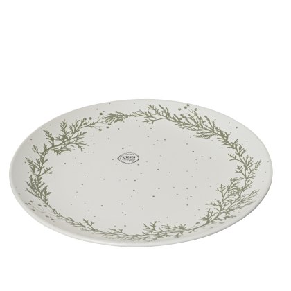 Kaemingk Wreath Pattern Dinner Plate Kaemingk Wreath Pattern Dinner Plate