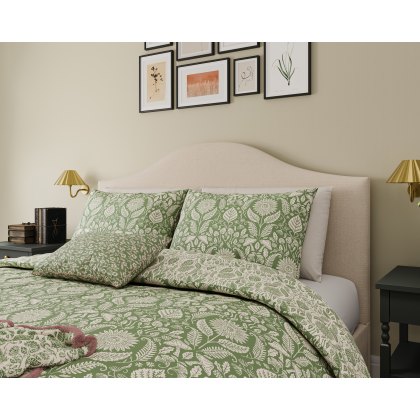 Helena Springfield Sunflowers Green Duvet Cover Set