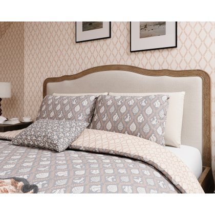 Helena Springfield Woodland Trellis Graphite Copper Duvet Cover Set