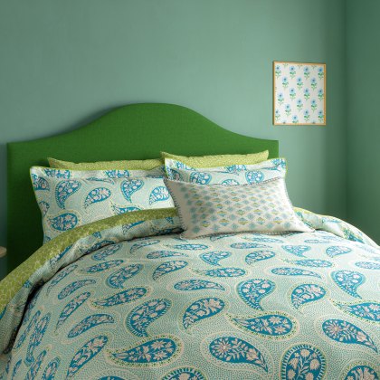 Land & Shore  Melody Green Duvet Cover Set