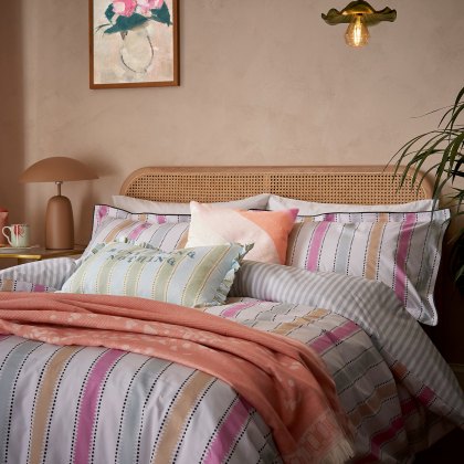 Yvonne Ellen Wobble Stripe Multi Duvet Cover Set