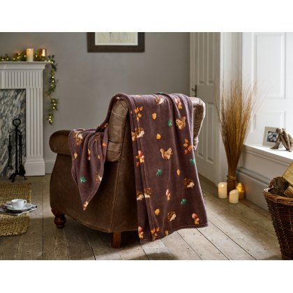 Deyongs Snuggle Touch Throw Hogging It